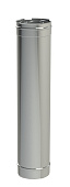 Труба дымоходная прямая 1 м D-110 мм из нержавеющей стали Прок